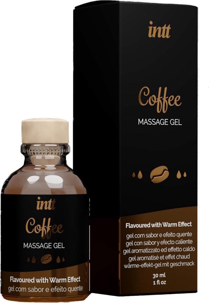 INTT Massage Gel Koffie - 30 ml