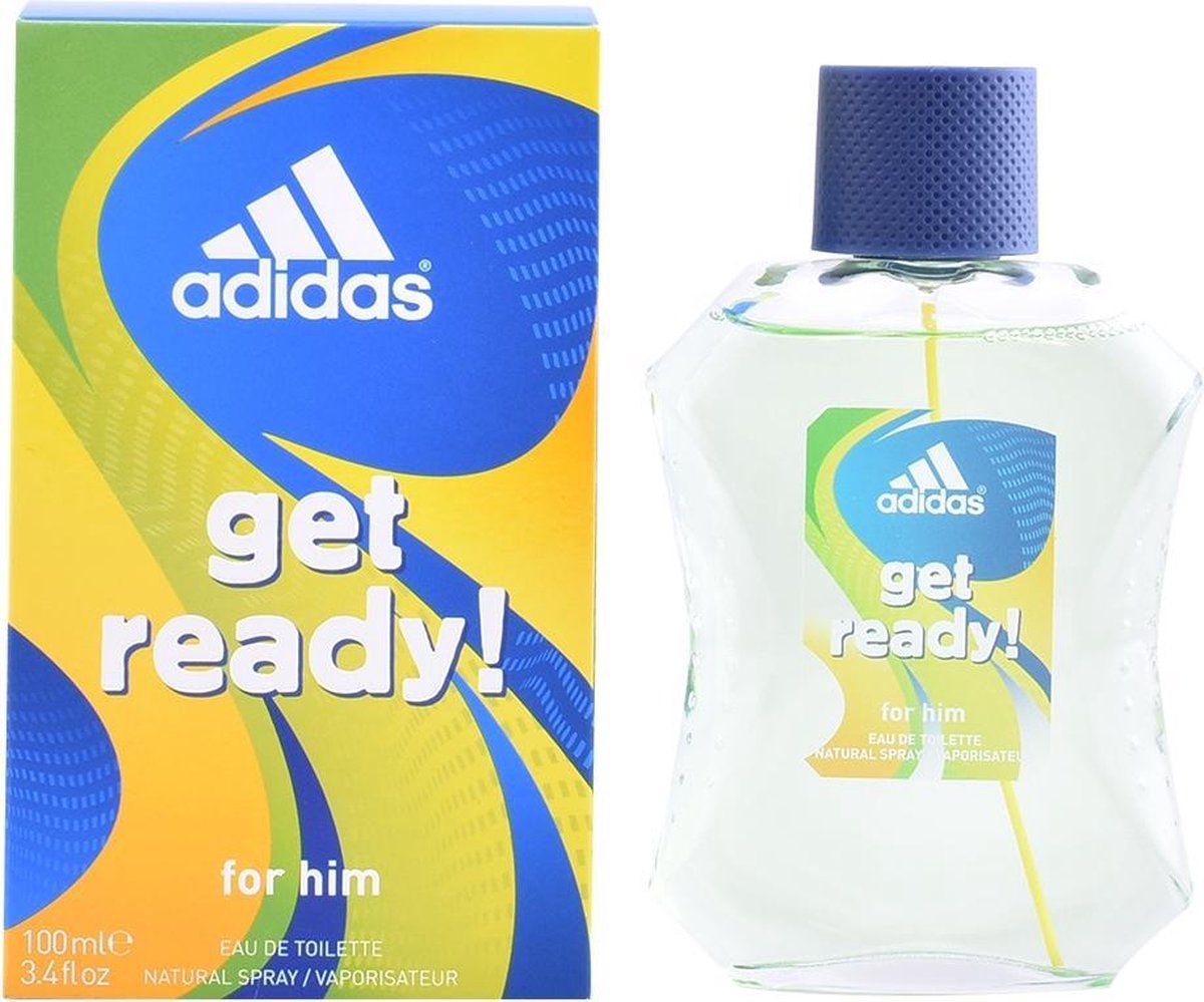 Adidas Eau de Toilette Men Get Ready! - 100 ml.