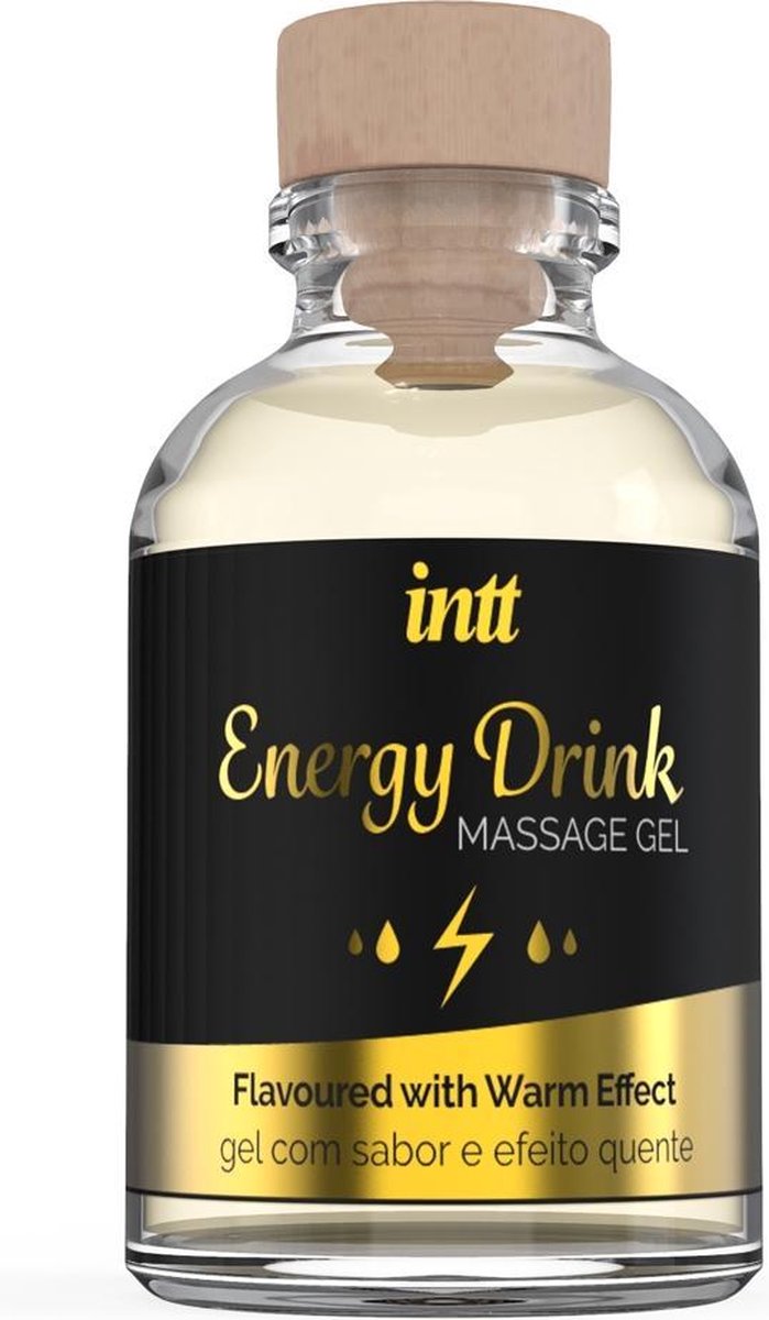 Obsessive INTT Verwarmende Massage Gel Energy Drink - 30 ml - Geel