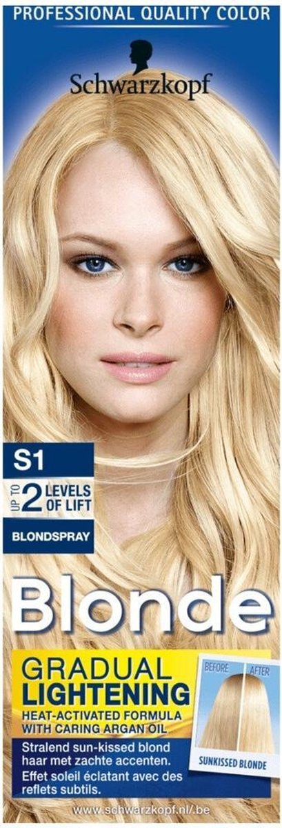 Schwarzkopf Blonde Lightening Blondspray - S1 Blonde 125 ml