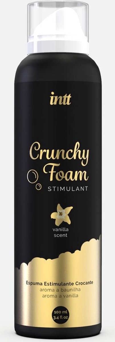 INTT Crunchy Foam Massage Schuim Vanille - 150 ml