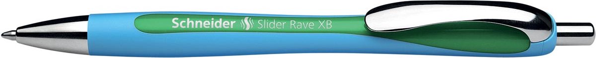 Schneider Electric Balpen Slider Rave Xb 1,4mm Blauw- - Groen