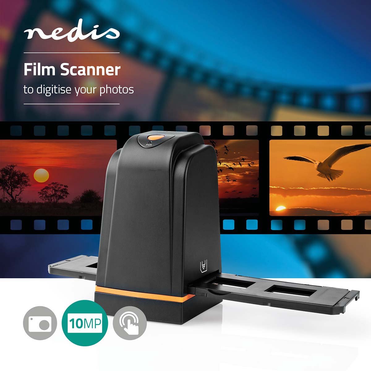 Nedis Filmscanner | 10 MP | 3600 DPI