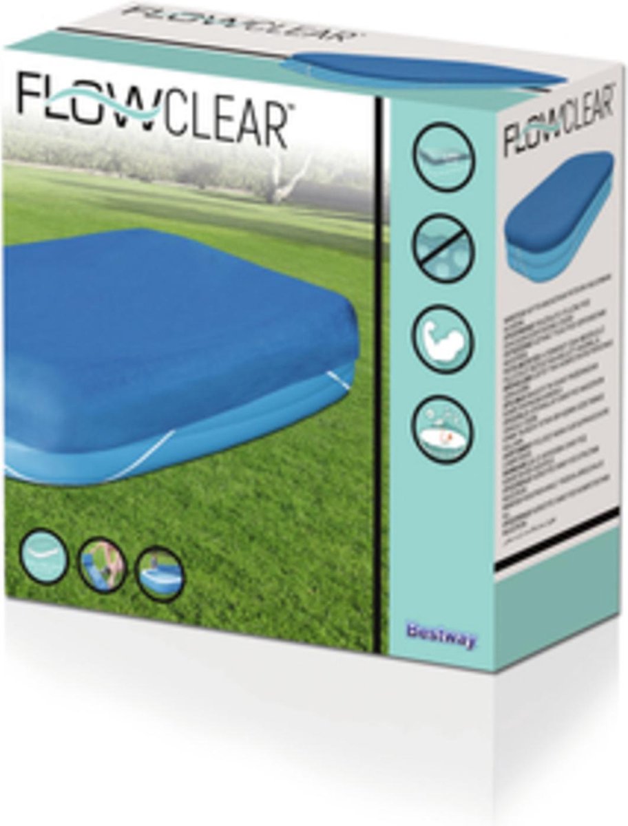 Bestway Afdekzeil Family Pool 3 Rings 305 cm - Blauw