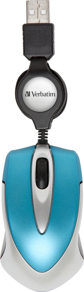 Verbatim Go Mini muis USB Type-A Optisch 1000 DPI Ambidextrous