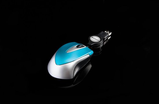 Verbatim Go Mini muis USB Type-A Optisch 1000 DPI Ambidextrous