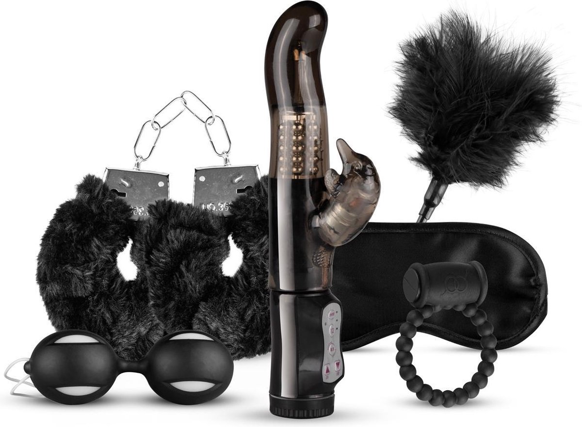 Eros Loveboxxx I Love Black Erotische Geschenkset - Zwart