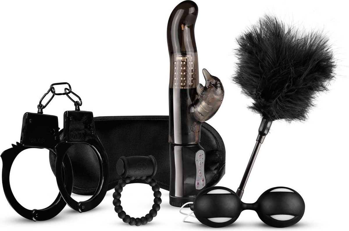 Eros Loveboxxx I Love Black Erotische Geschenkset - Zwart