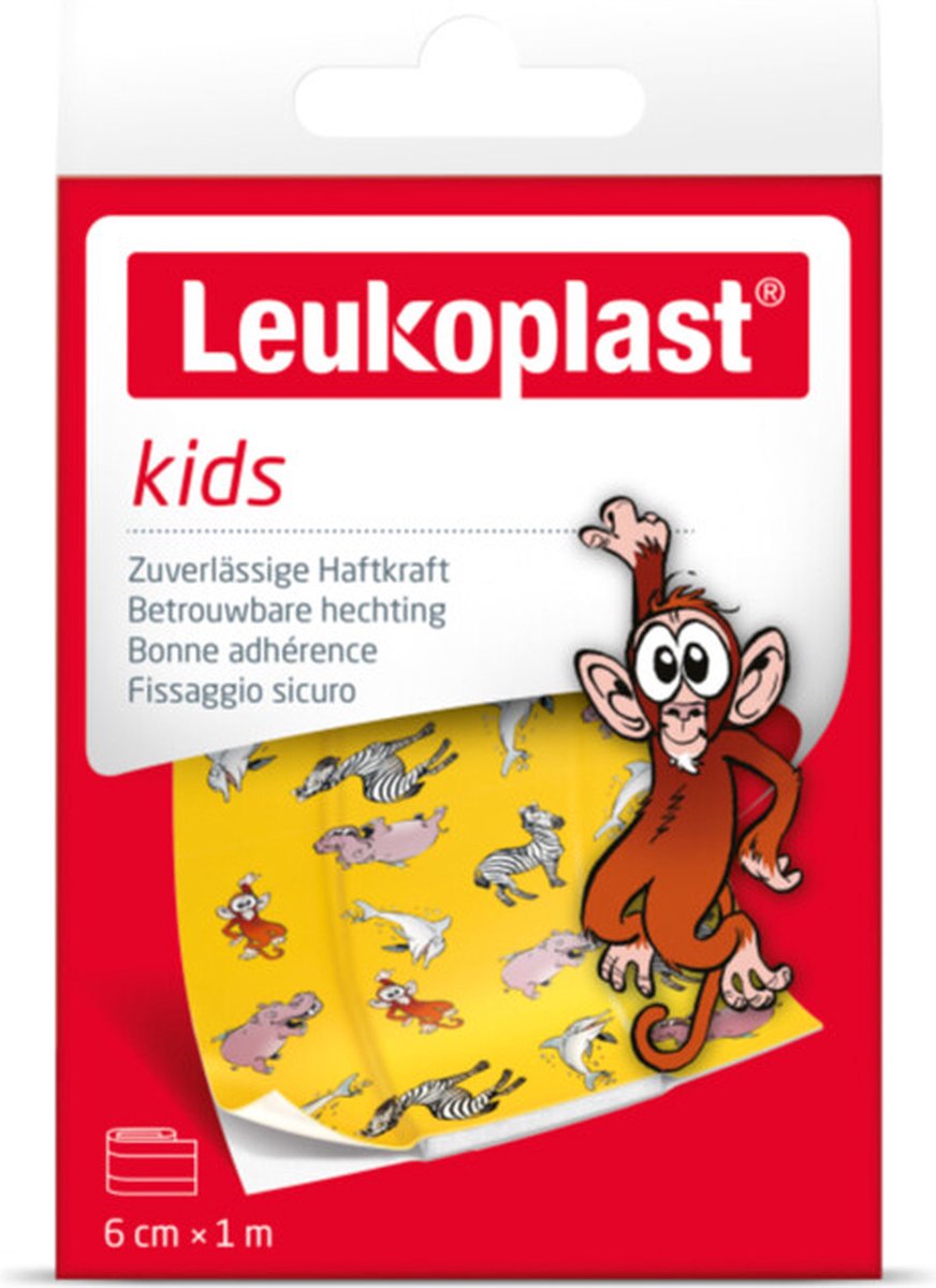 Leukoplast Kids Pleisters 1m X 6 Cm - Geel