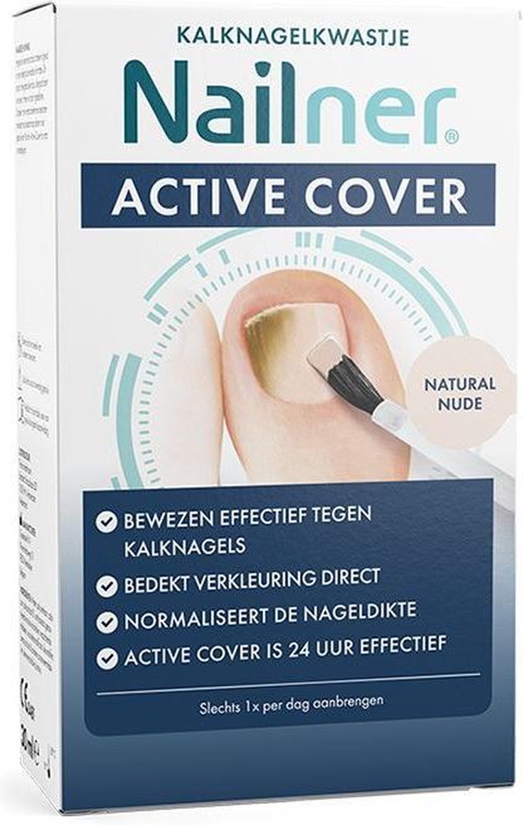 Nailner Active Cover Nude 1stuks