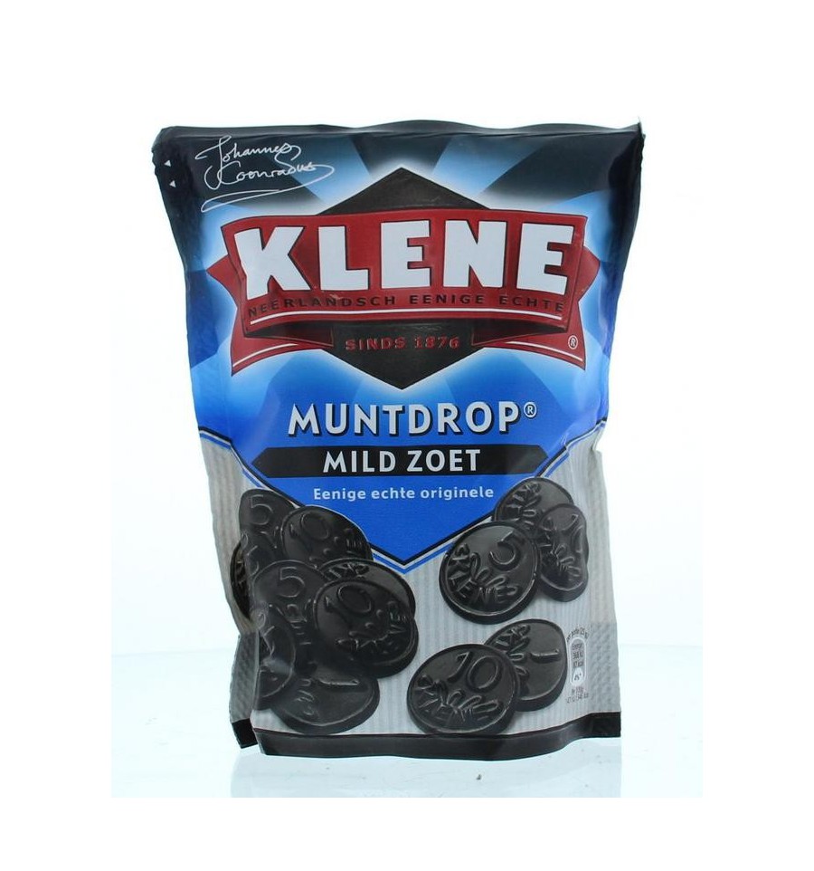 Klene Muntdrop mild zoet 260 gram