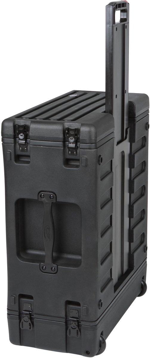 SKB 1-R4UW 4U Rolling Roto Rack 19 inch flightcase trolley 4U