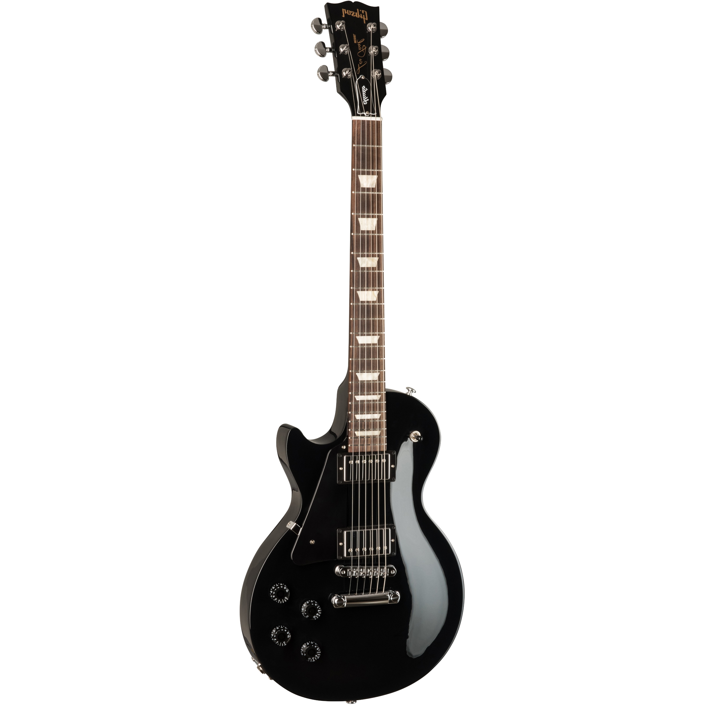 Gibson Modern Collection Les Paul Studio LH Ebony linkshandige elektrische gitaar met soft shell case