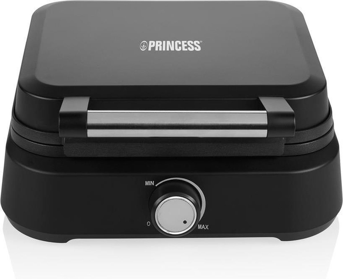 Princess Belgisch Wafelijzer Deluxe 132398 - Zwart