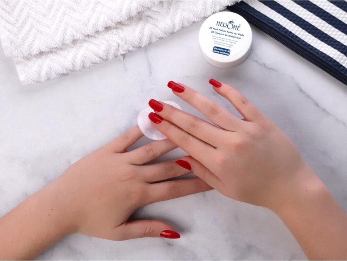 Herome Caring Nail Polish Remover Pads