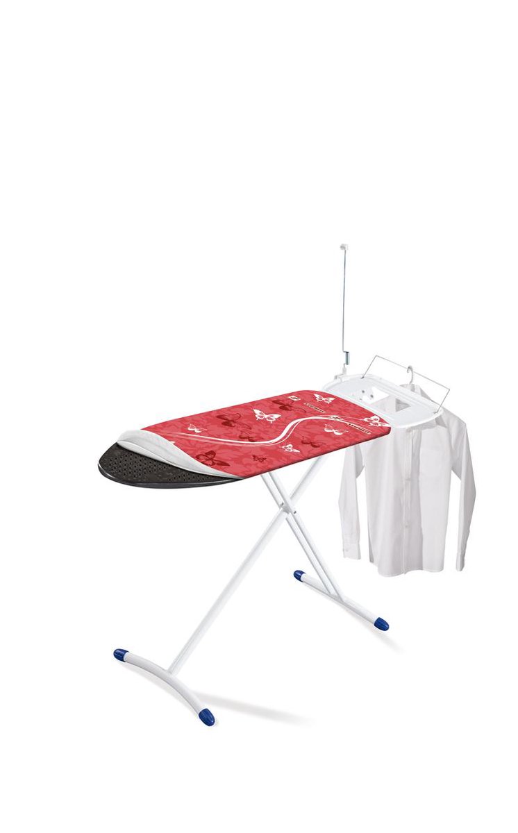 Leifheit Airsteam Compact M Strijkplank - 120 X 38 Cm - Rood