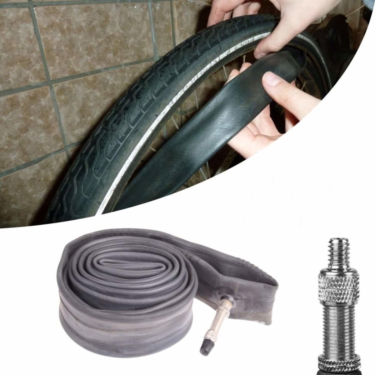 CST Binnenband 12 Inch (47/62-203) Dv 32 Mm - Zwart