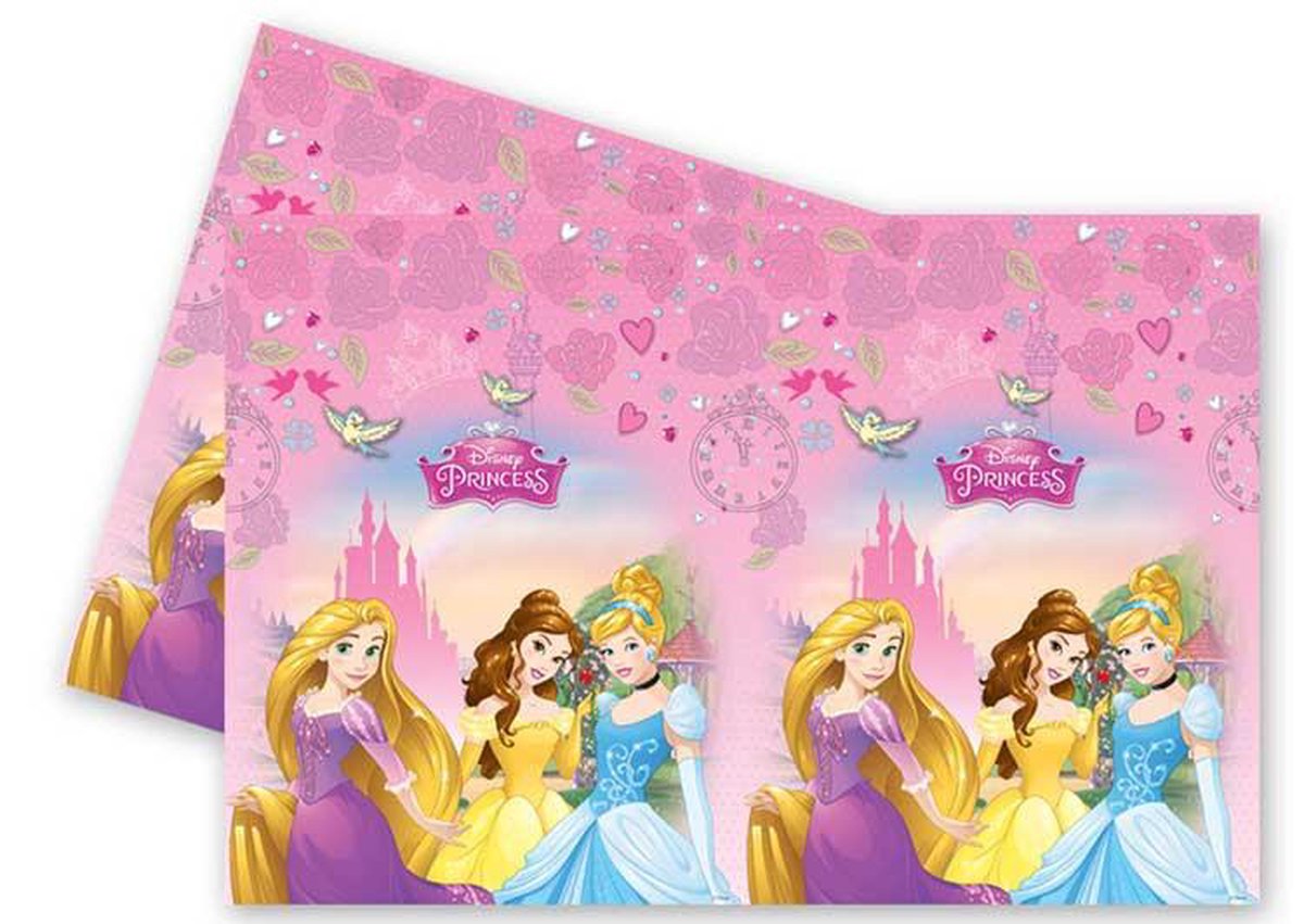 Folat Disney Prinsessen Tafelkleed - 120x180 Cm