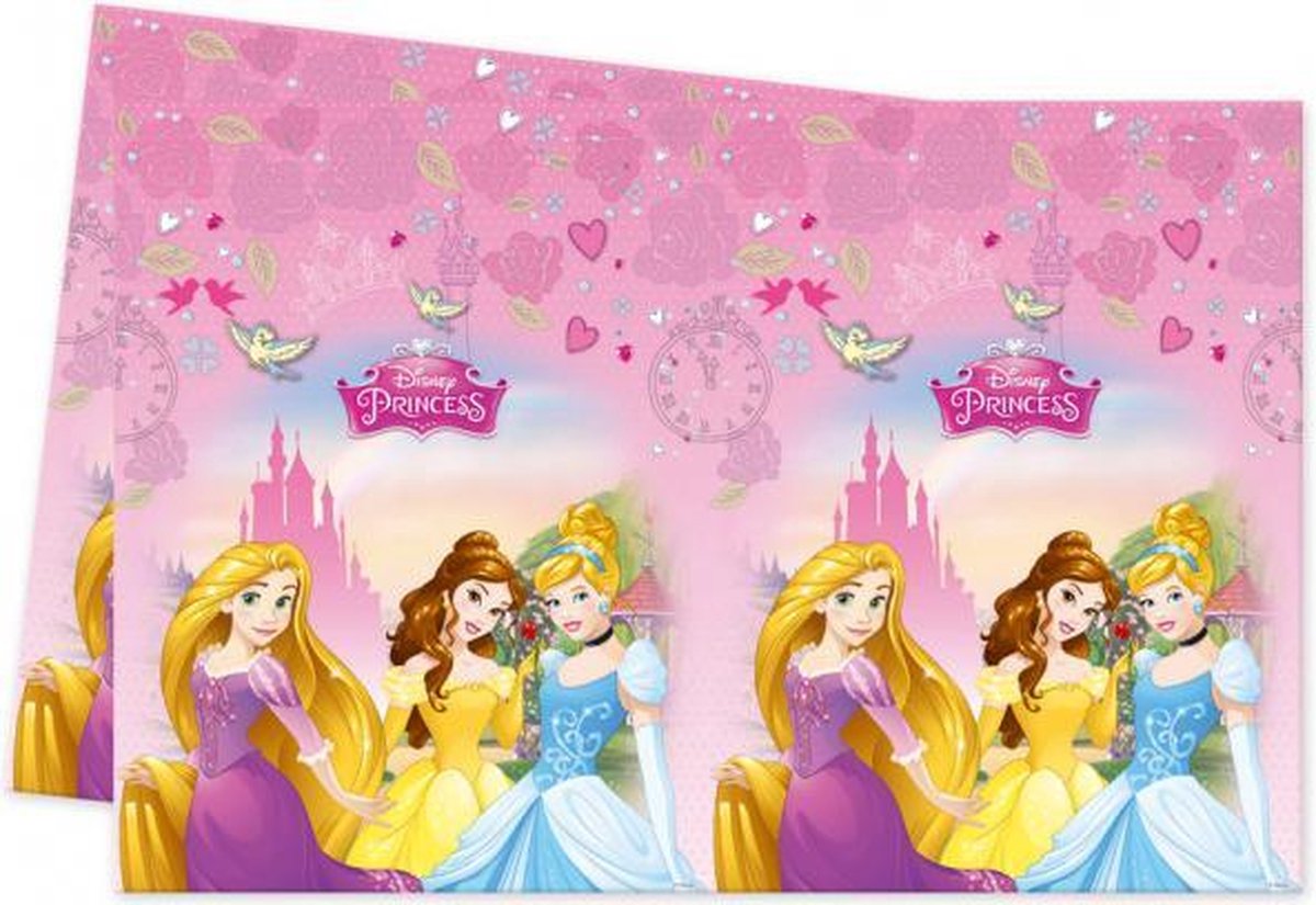 Folat Disney Prinsessen Tafelkleed - 120x180 Cm