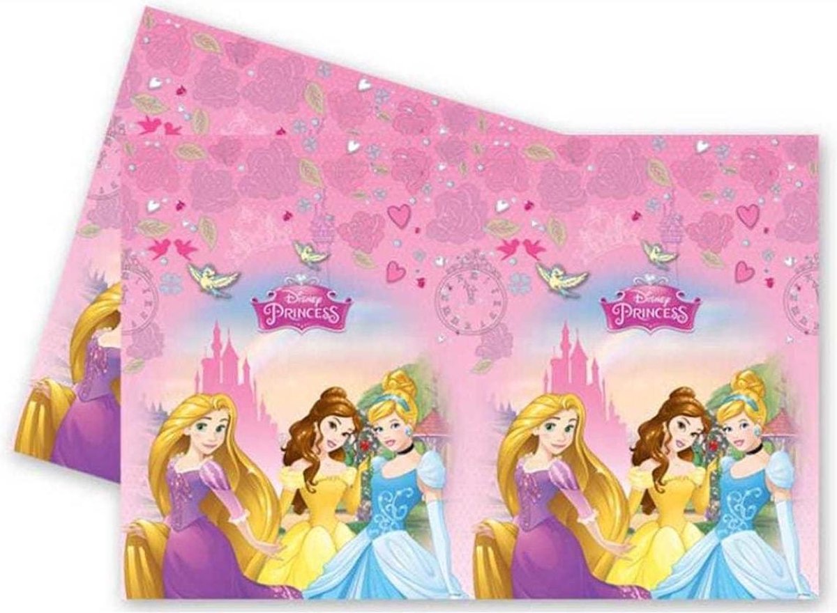 Folat Disney Prinsessen Tafelkleed - 120x180 Cm