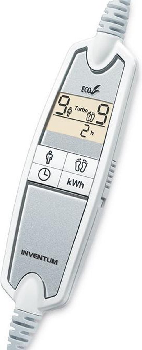 Inventum Elektrische Deken Hl197v - 1 Persoons - Wit