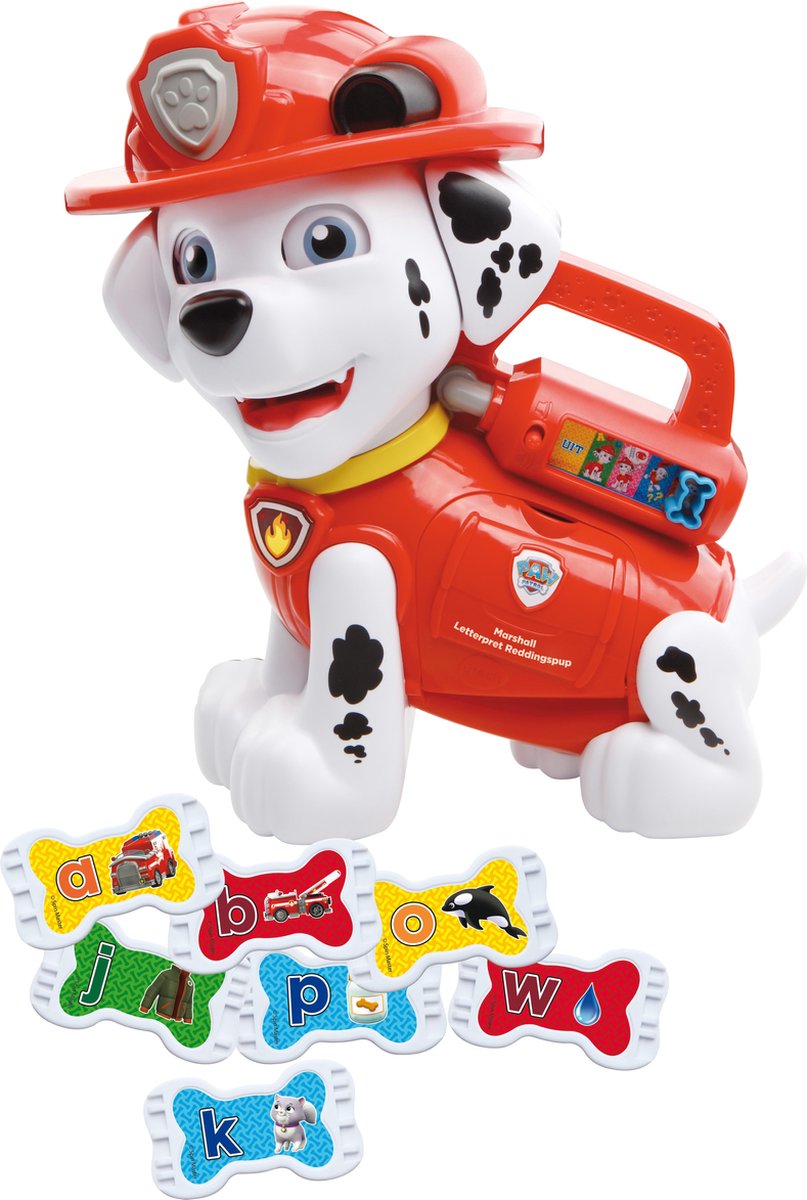 Vtech Paw Patrol Marshall Letterpret Reddingspup - Rood