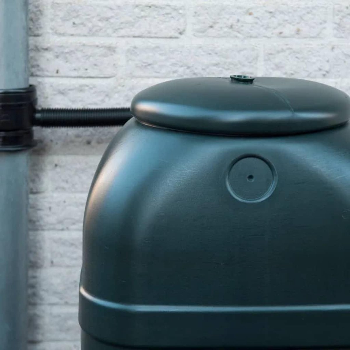 Nature Aansluitset Voor Regenton - Zwart