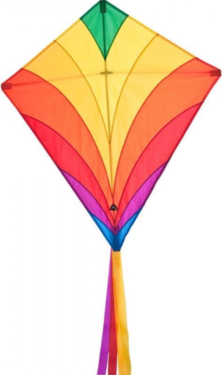 Invento Eenlijnskindervlieger Eddy Rainbow 68 Cm