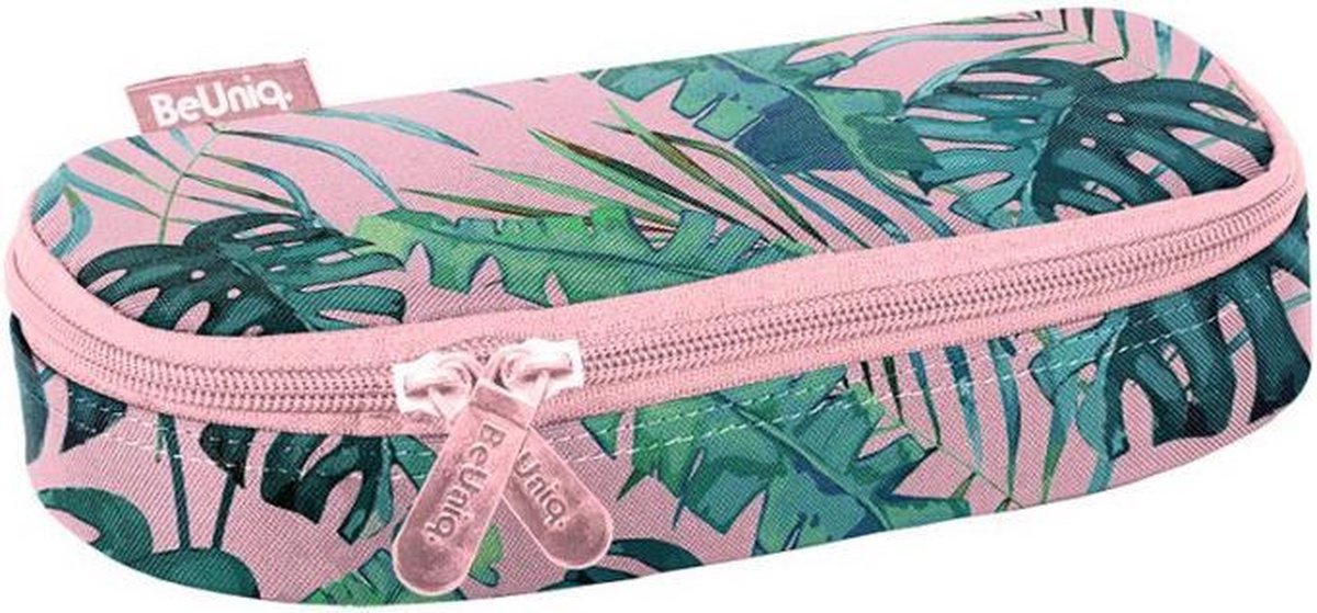 Beuniq Etui Plants - 23 X 10 X 5 Cm - - Roze