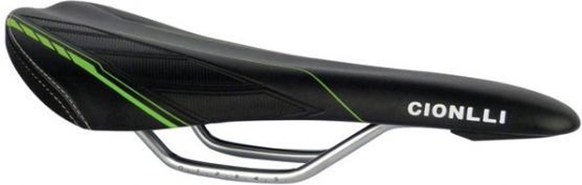 DRESCO Racezadel 13,9 X 30,5 Cm Microfiber/groen - Zwart