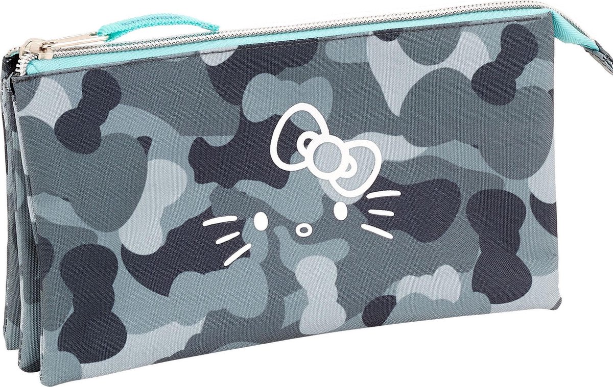 Hello Kitty Camouflage - Etui - 22 Cm - Multi