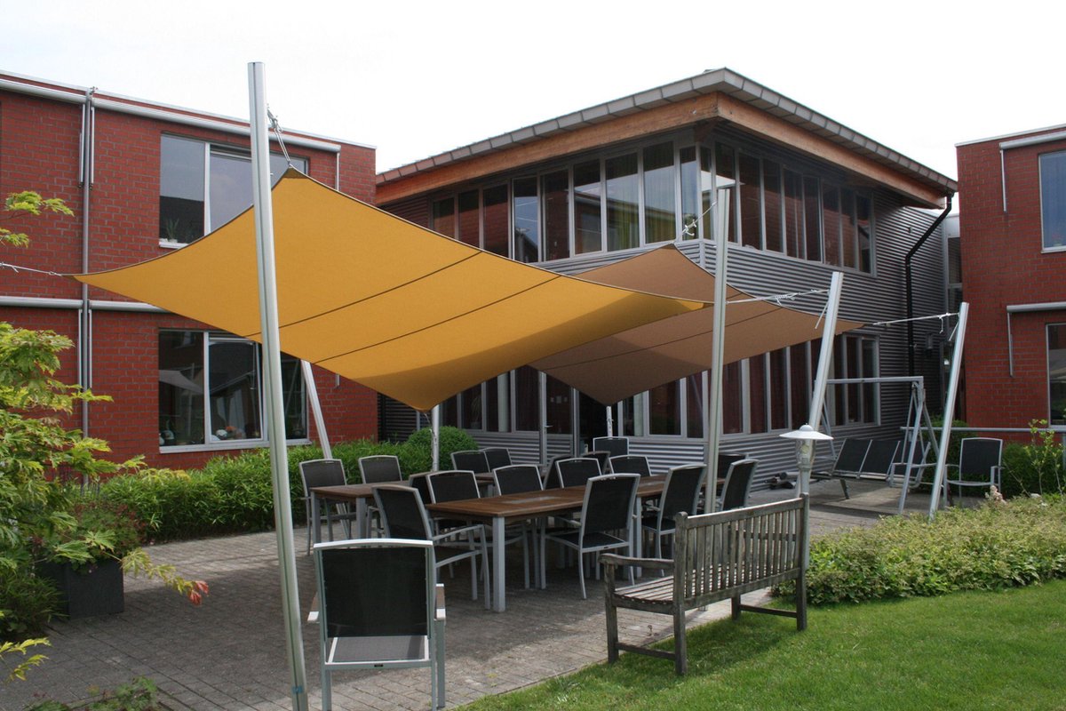 Umbrosa Ingenua Schaduwzeil Vierkant 3x3 M Solidum Natural