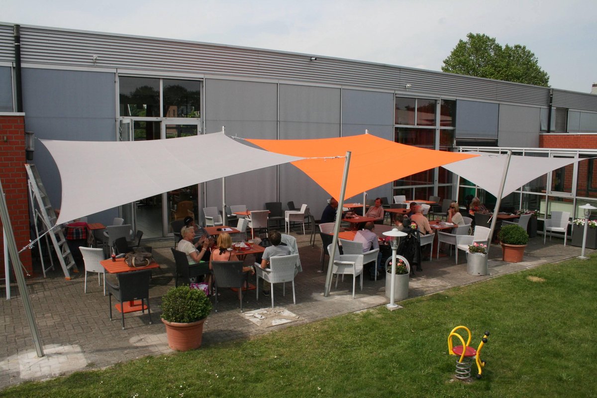 Umbrosa Ingenua Schaduwzeil Rechthoek 3x4 M Solidum Taupe - Bruin