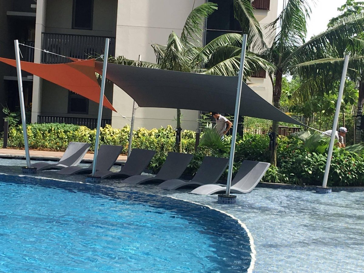 Umbrosa Ingenua Schaduwzeil Rechthoek 3x4 M Solidum Taupe - Bruin