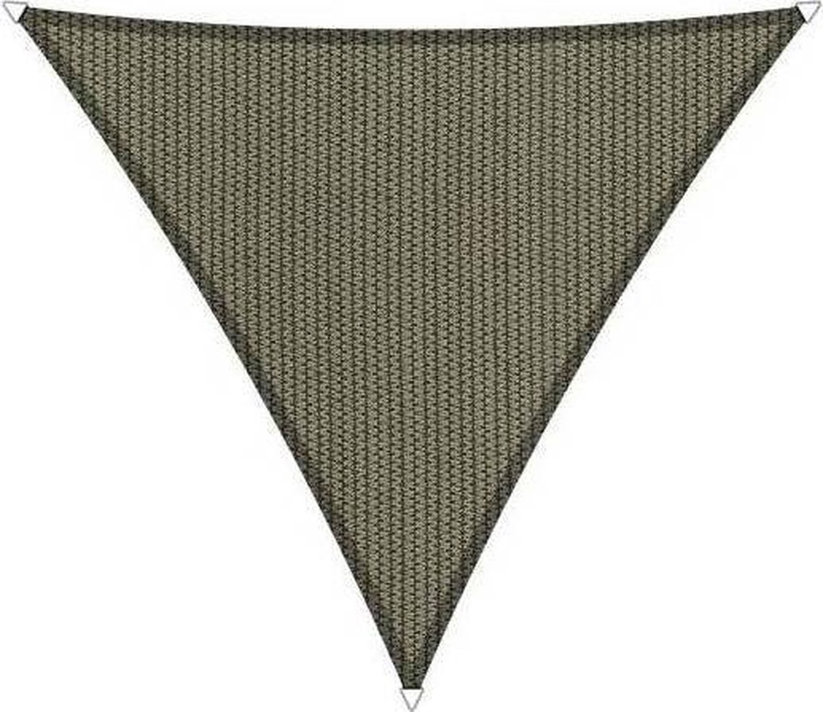 Shadow Comfort Driehoek 6x6x6 Desert Storm Met Rvs Bevestigingsset - Groen