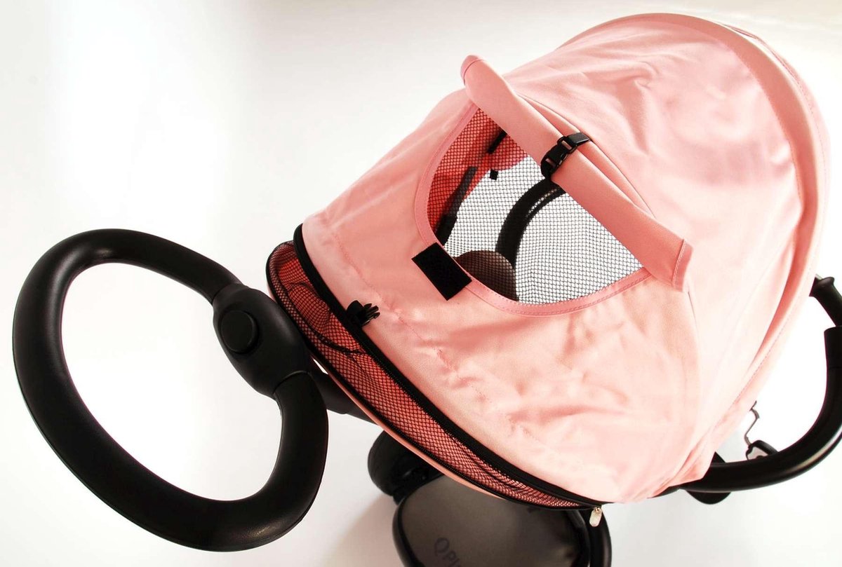 Qplay Driewieler Kind Prime 4 In 1 Meisjes/zwart - Roze