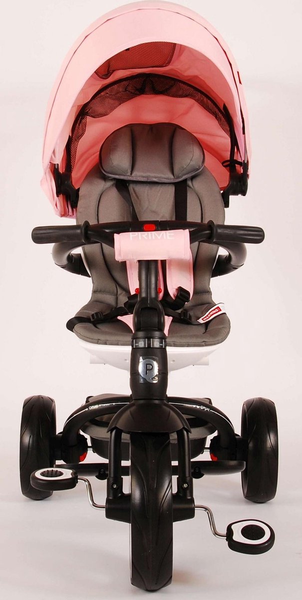 Qplay Driewieler Kind Prime 4 In 1 Meisjes/zwart - Roze