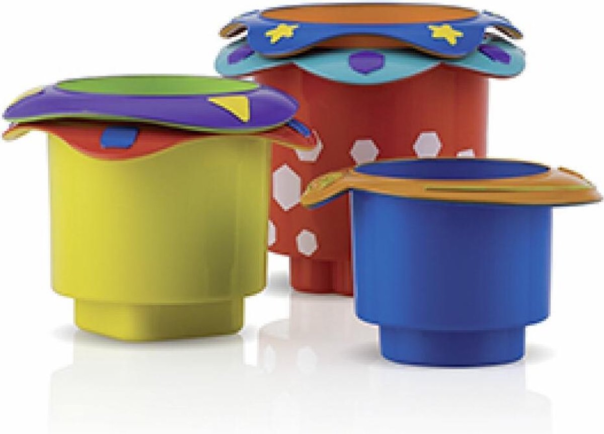 Nuby Stapelbekers Junior 5 Stuks