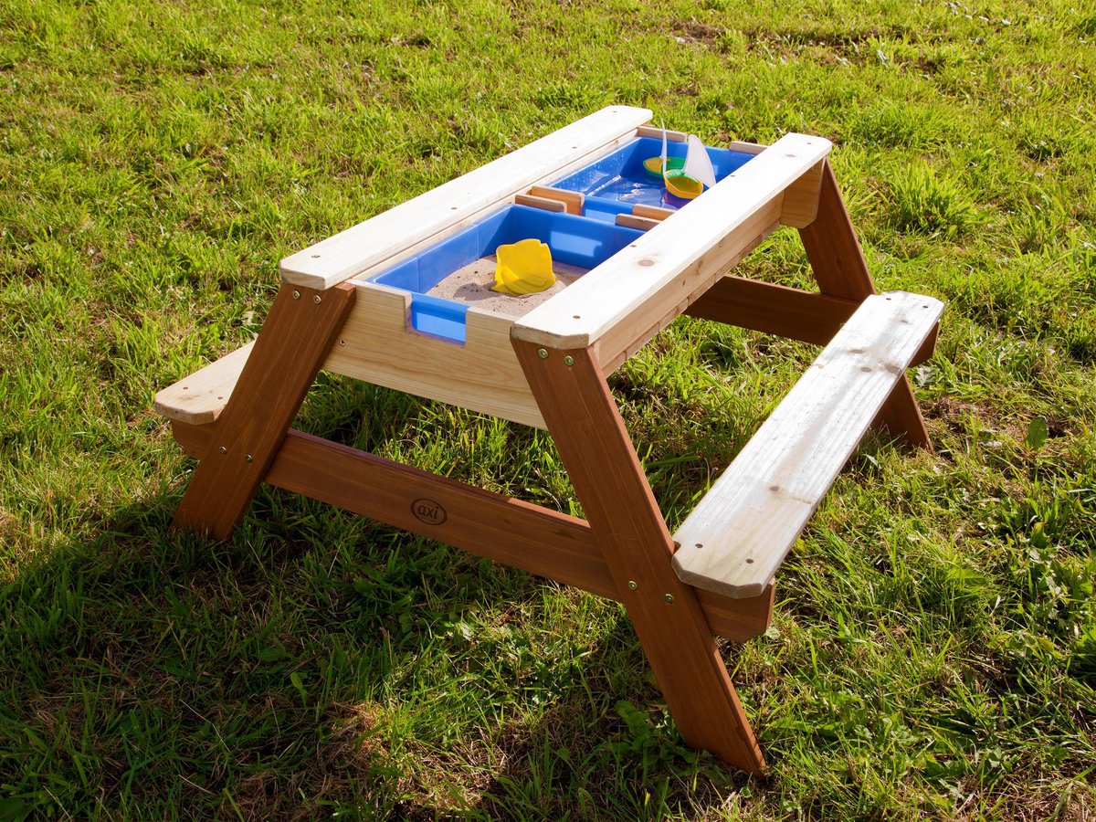 axi Zand- En Water Picknicktafel - Bruin