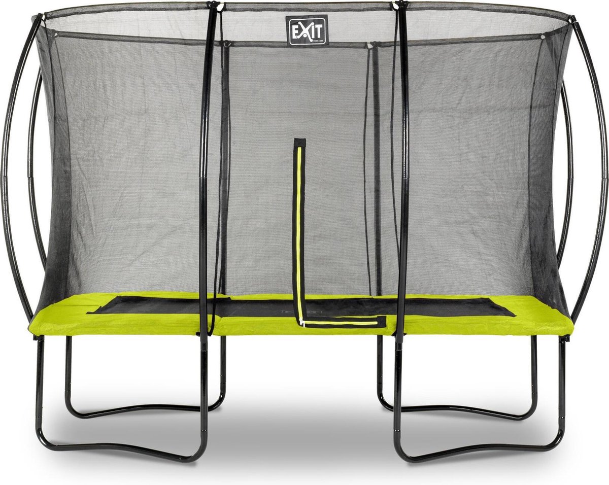 EXIT Toys Silhouette Trampoline Rechthoekig - 214 X 305 Cm - - Groen