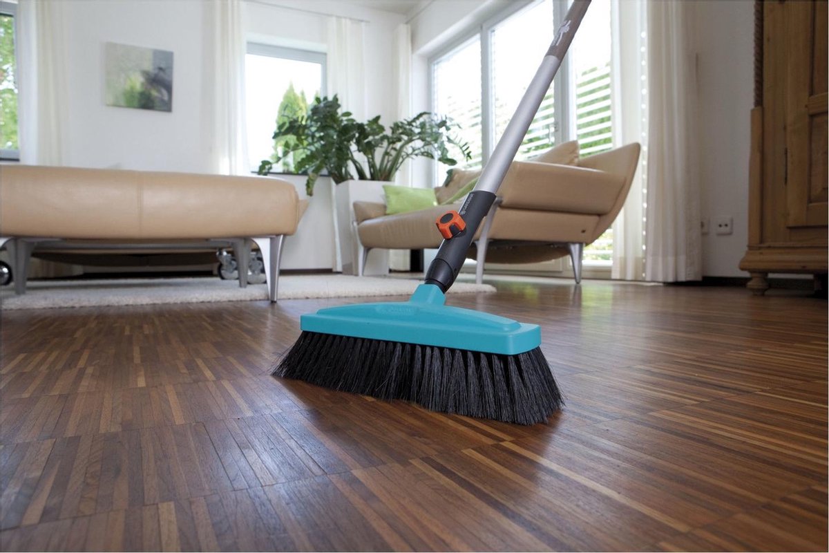 GARDENA Combisysteem Huishoudbezem - Grijs