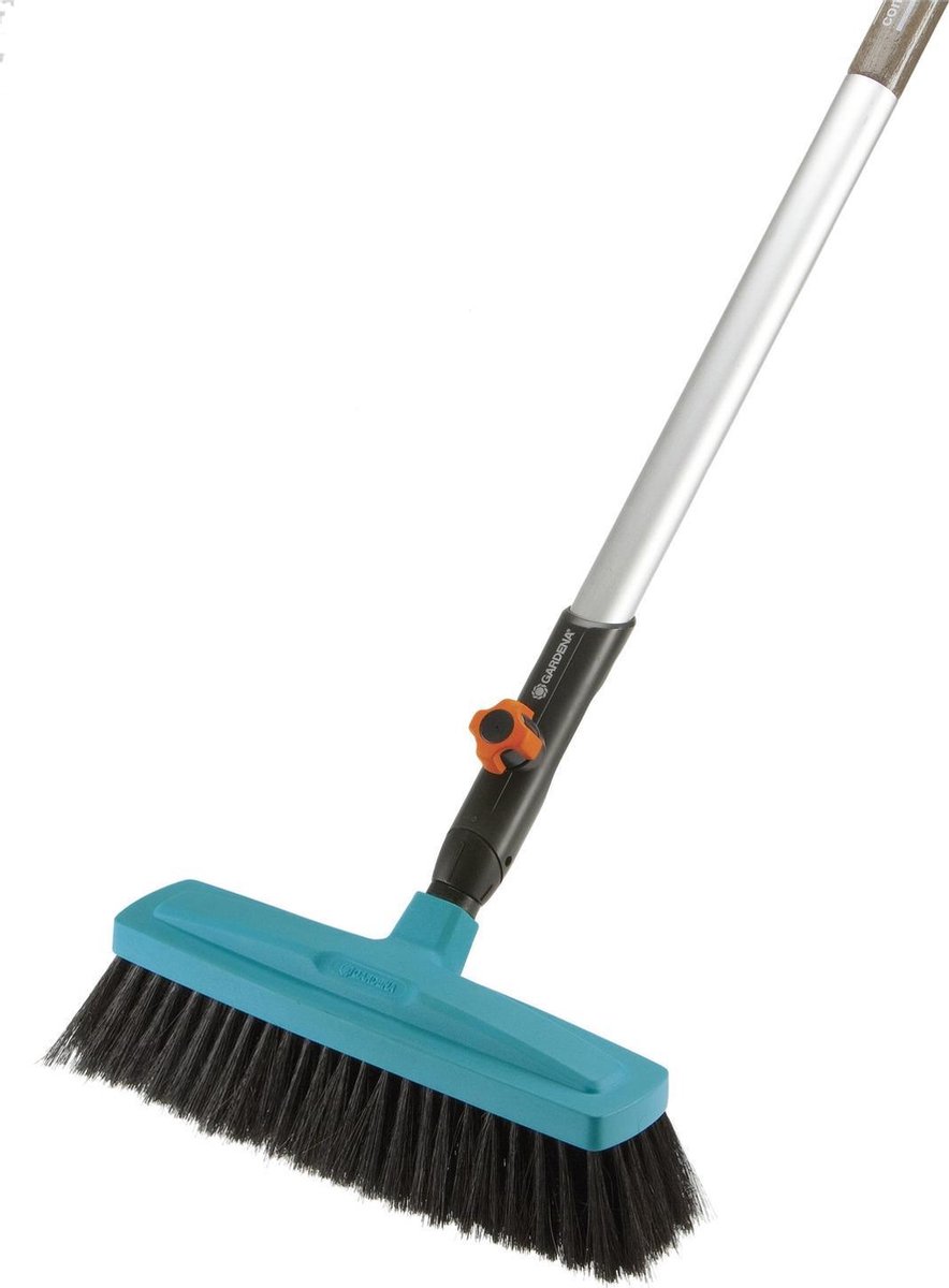 GARDENA Combisysteem Huishoudbezem - Grijs