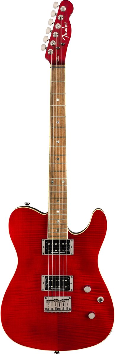 Fender Special Edition Custom Tele FMT HH Crimson Red Transp
