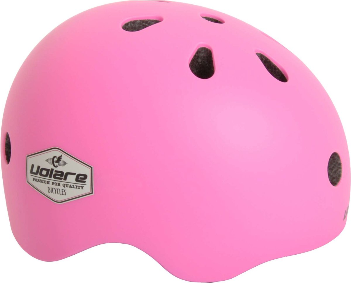 Volare Fietshelm Meisjes Maat 51-55 Cm - Roze