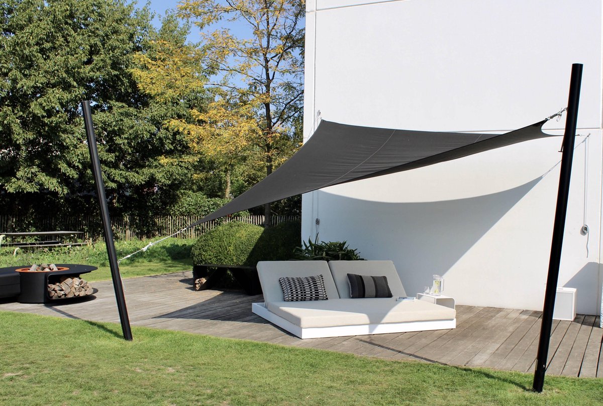 Umbrosa Ingenua Schaduwdoek Driehoek 5x5x5 M Solidum Taupe - Bruin