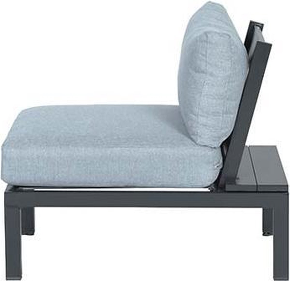 Garden Impressions Annabella Lounge Fauteuil - Carbon Black/ Mint Grey