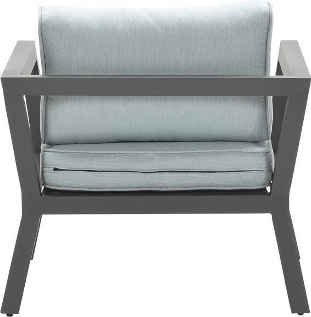 Garden Impressions Colorado Lounge Fauteuil - Carbon Black/ Mint Grey