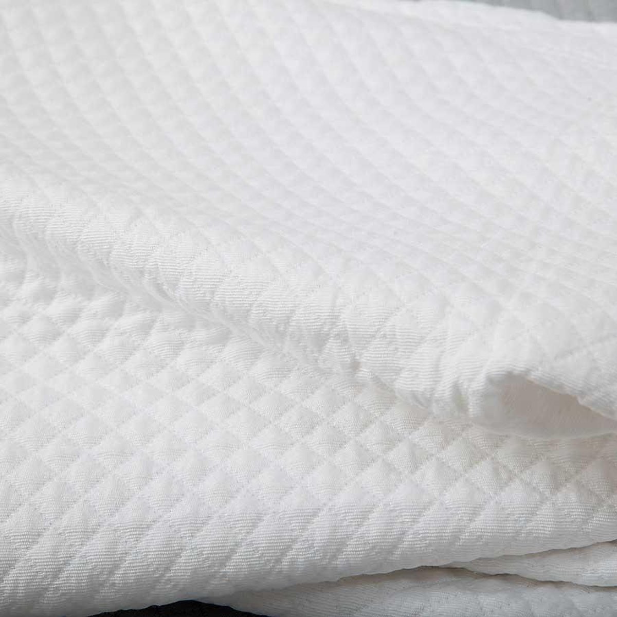 Town & Country Aspen Sprei 100% Katoen. Bedsprei 230x260 - Wit