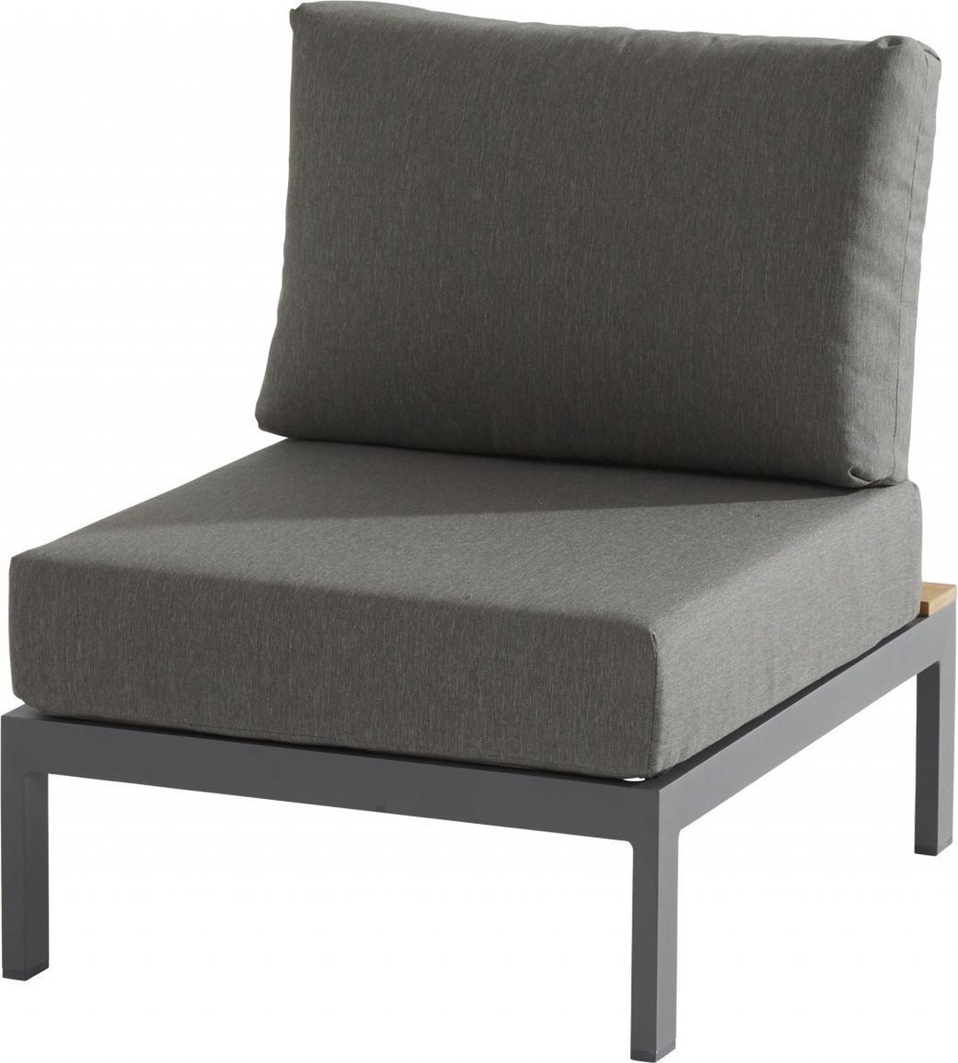 4 Seasons Outdoor Meridien Lounge Midden Element - Zwart