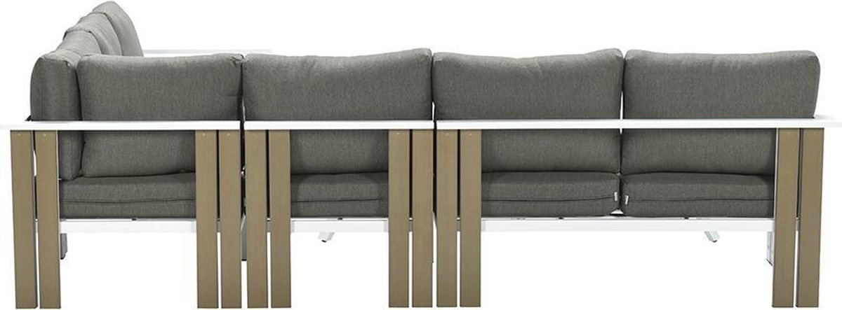 Garden Impressions Brady Lounge Dining Set 5-delig - - Wit